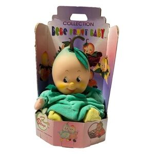 Vintage Frutti Village Bebe Fruit Baby Doll plus Pearlla Pear 8.5" 22cm New